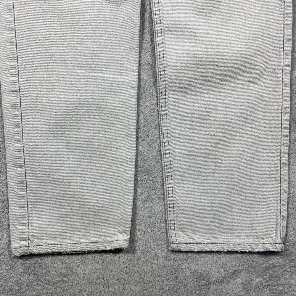 Levis 506 Jeans Mens 32(30)x32(30) White Distressed USA Vintage Straight Leg - Picture 8 of 16